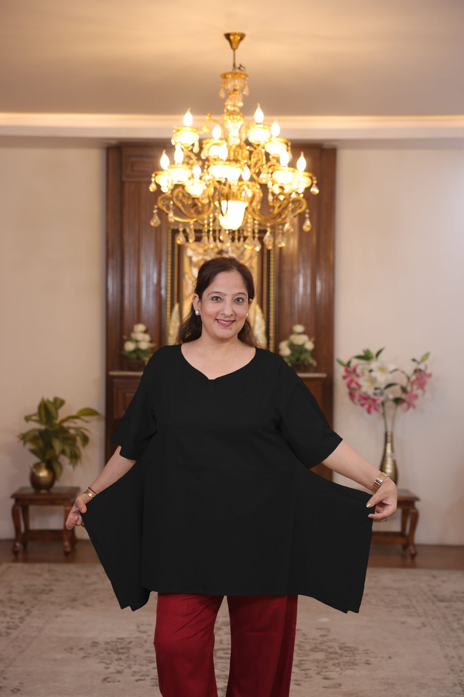 half kaftan (black)