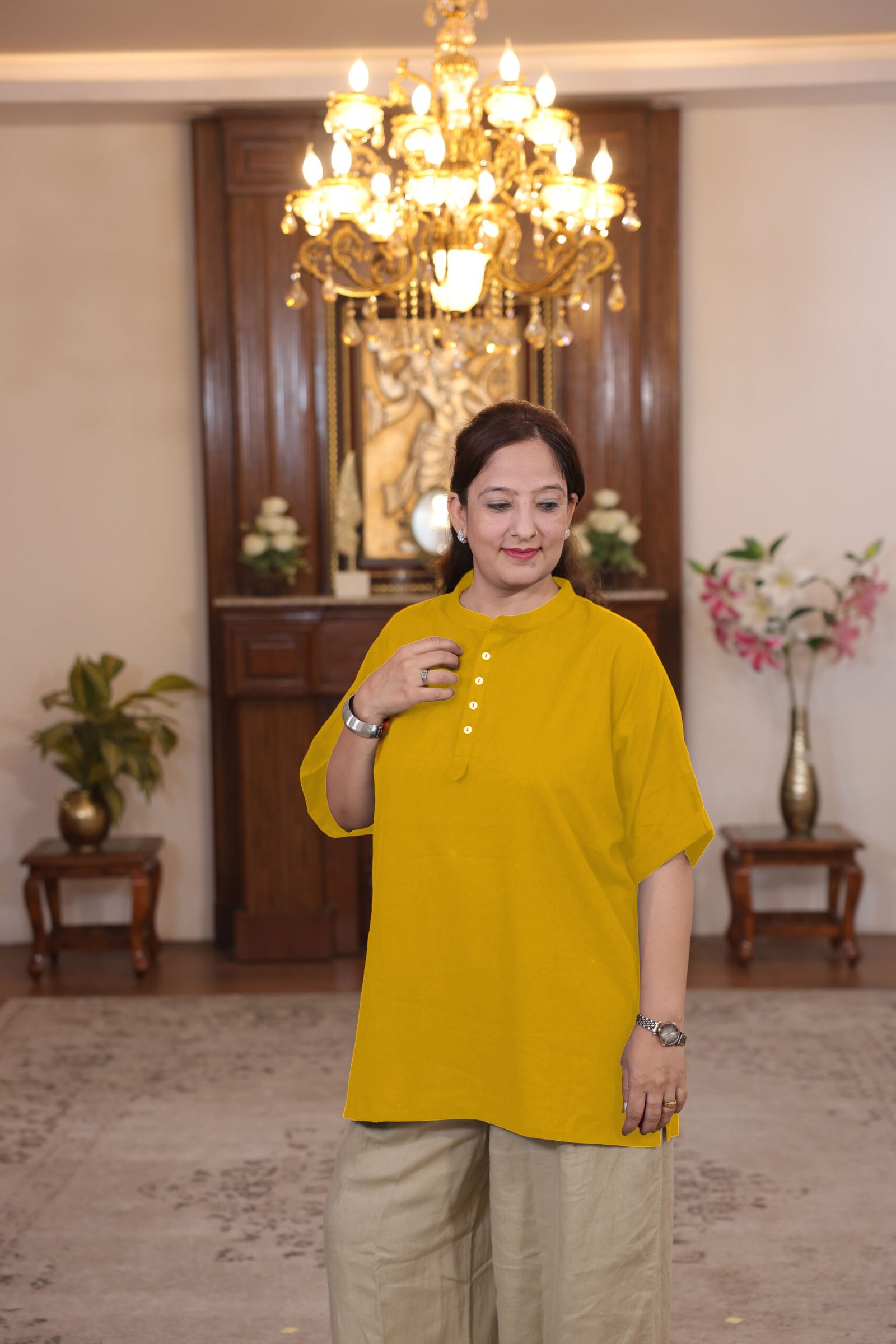 full kaftan (yellow)