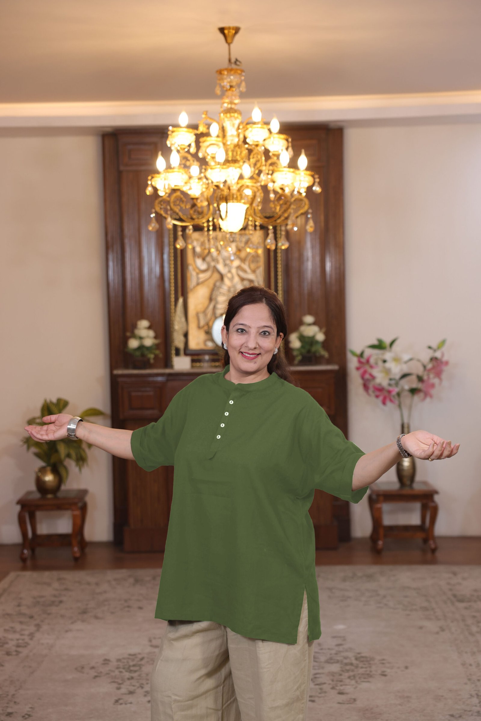 full kaftan (green) full kaftan (green)