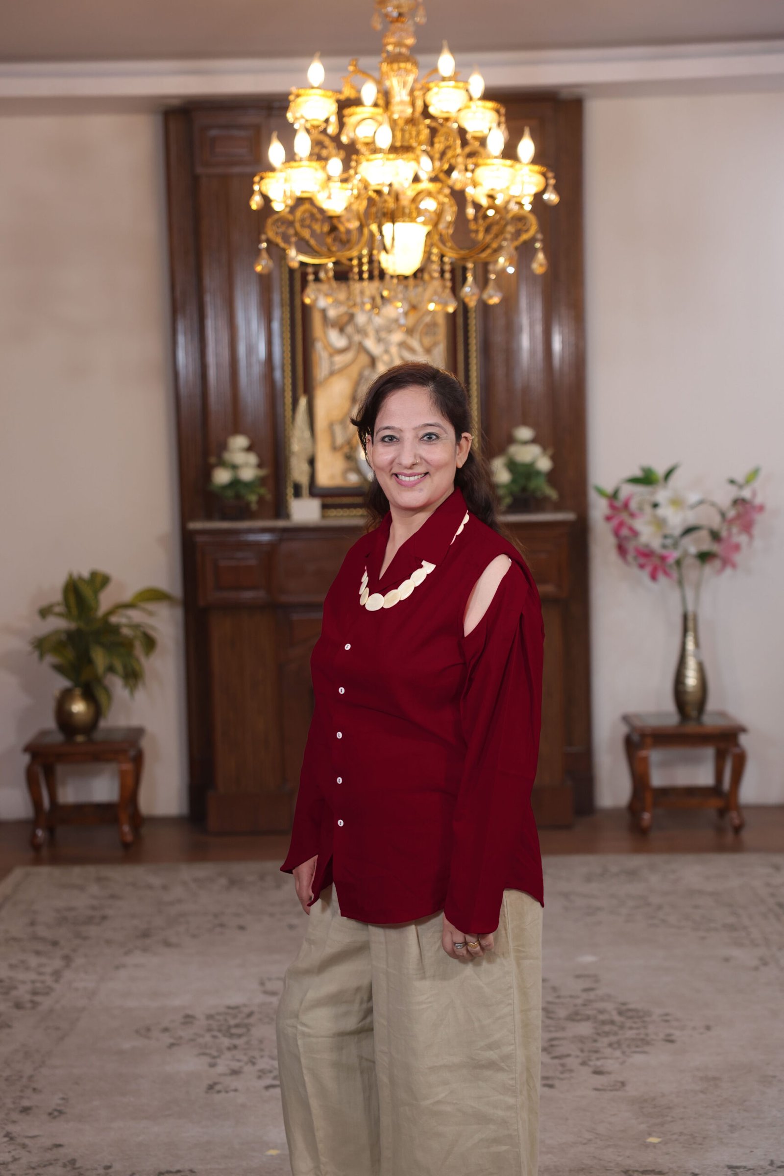 shirt with detachable sleeves (maroon) shirt with detachable sleeves (maroon)