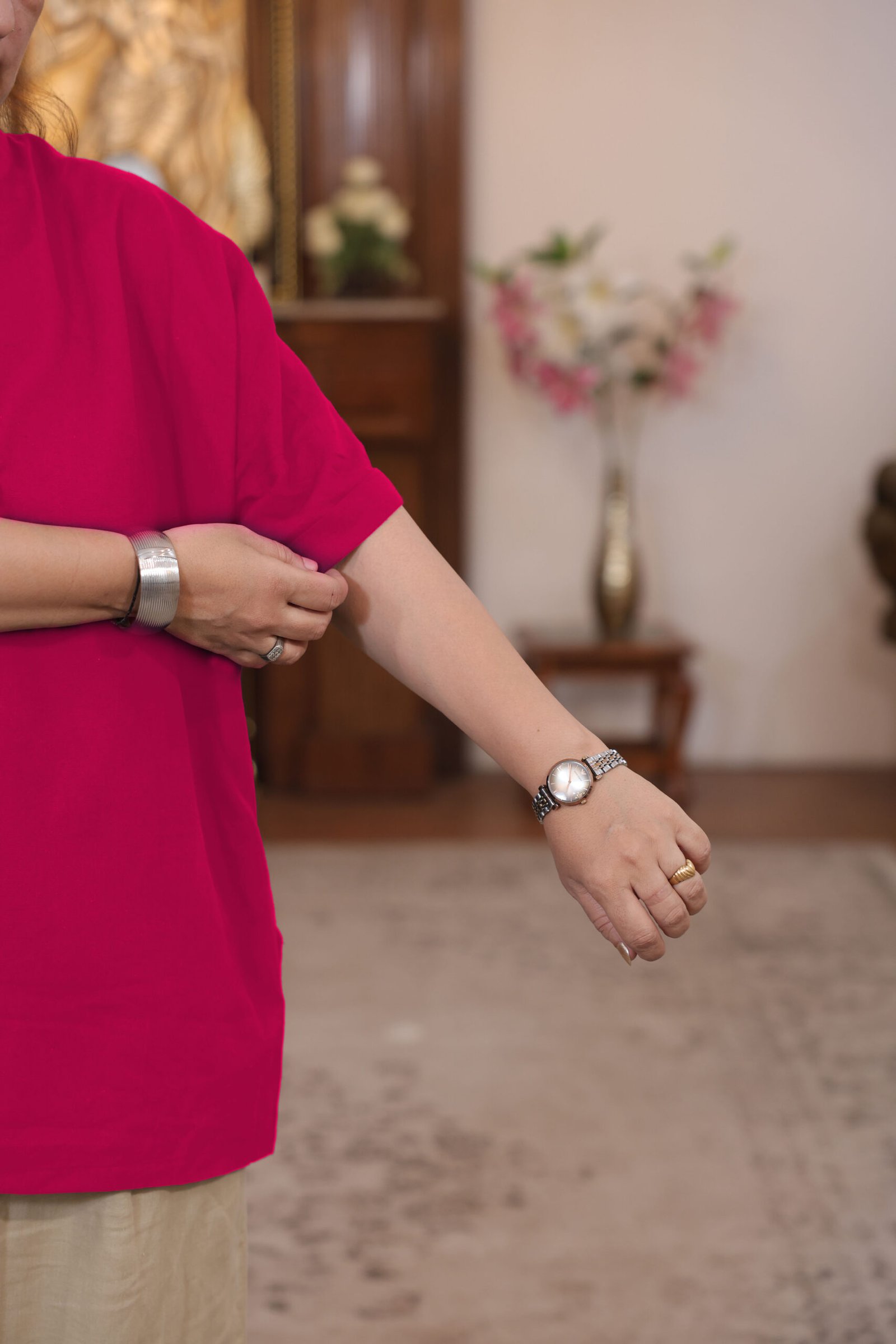 full kaftan (hot pink)