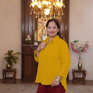 collar shirt (yellow)