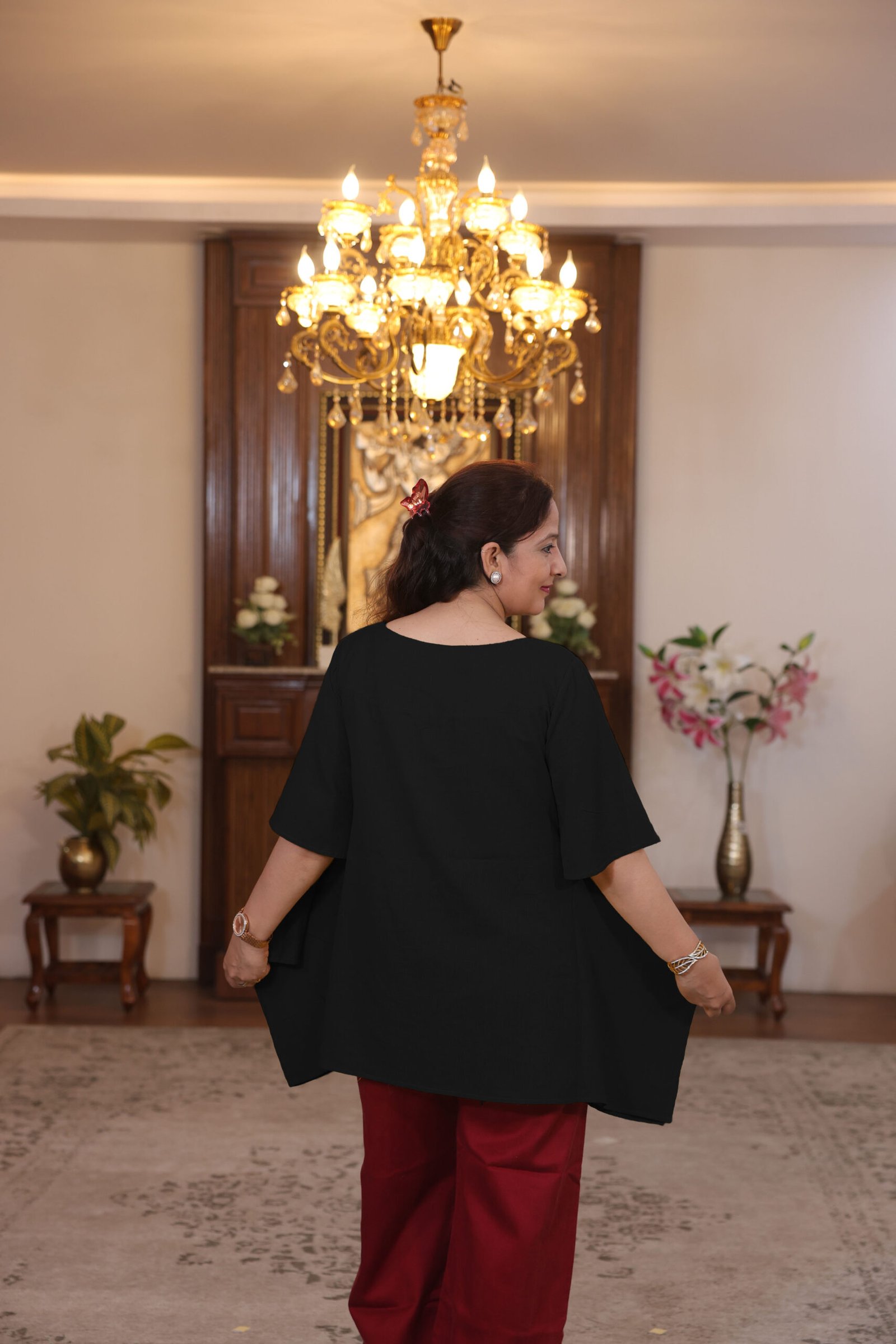 half kaftan (black)