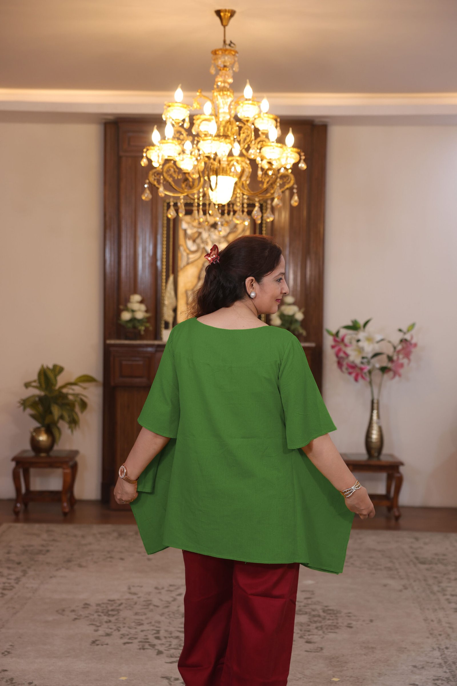 half kaftan (green) half kaftan (green)